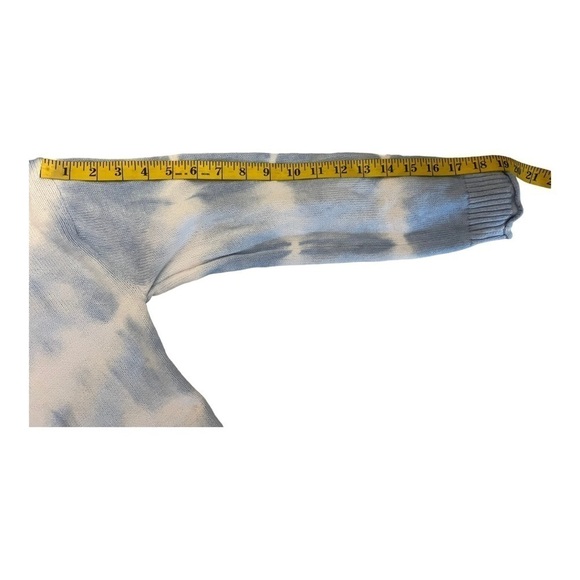 Elizabeth and James Tie Dye Slouchy Crewneck Sweater Large - Picture 7 of 11